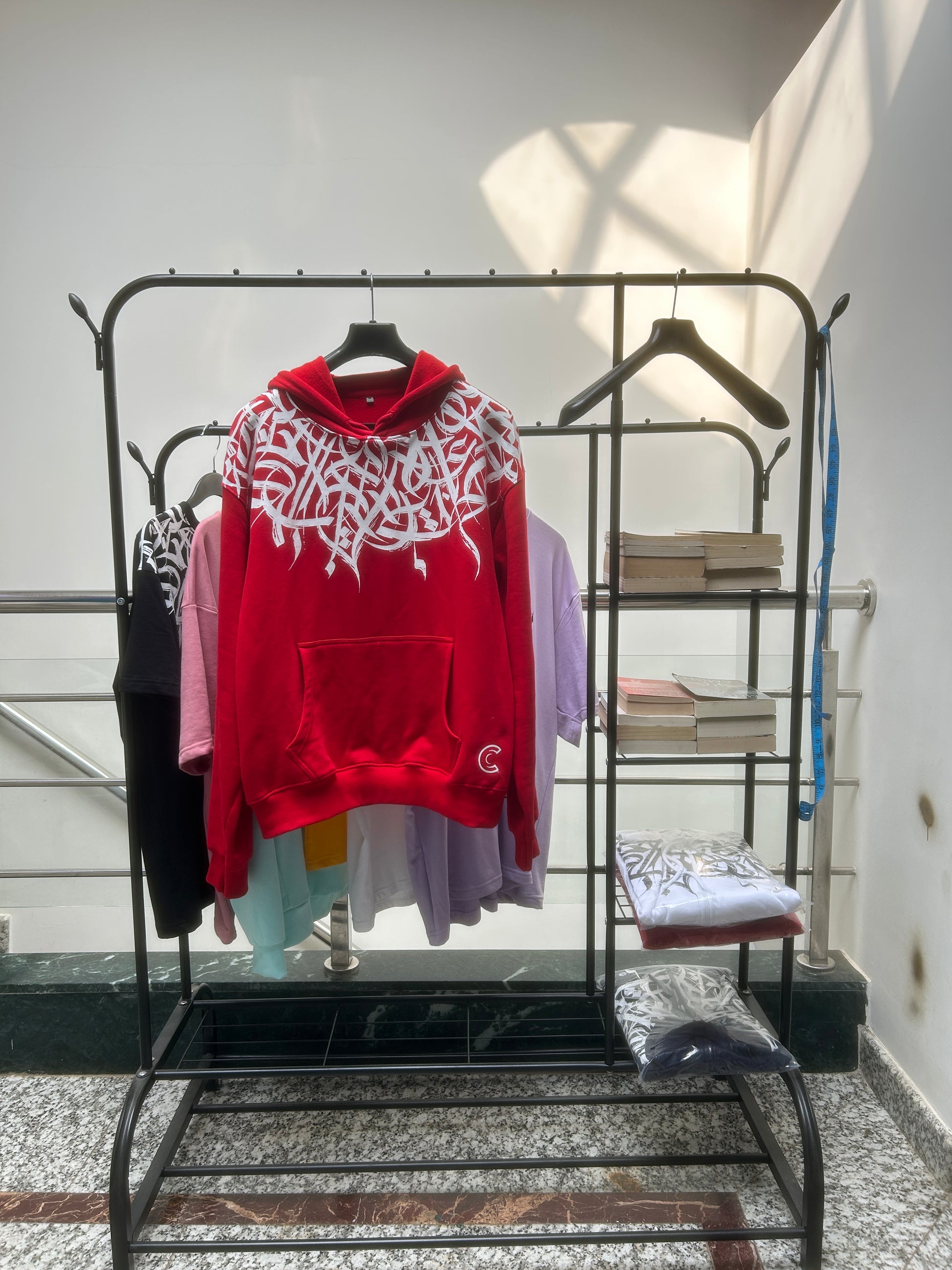 Zipper Hoodie - Over Size Fit - Guldasta - A Garland for the neck