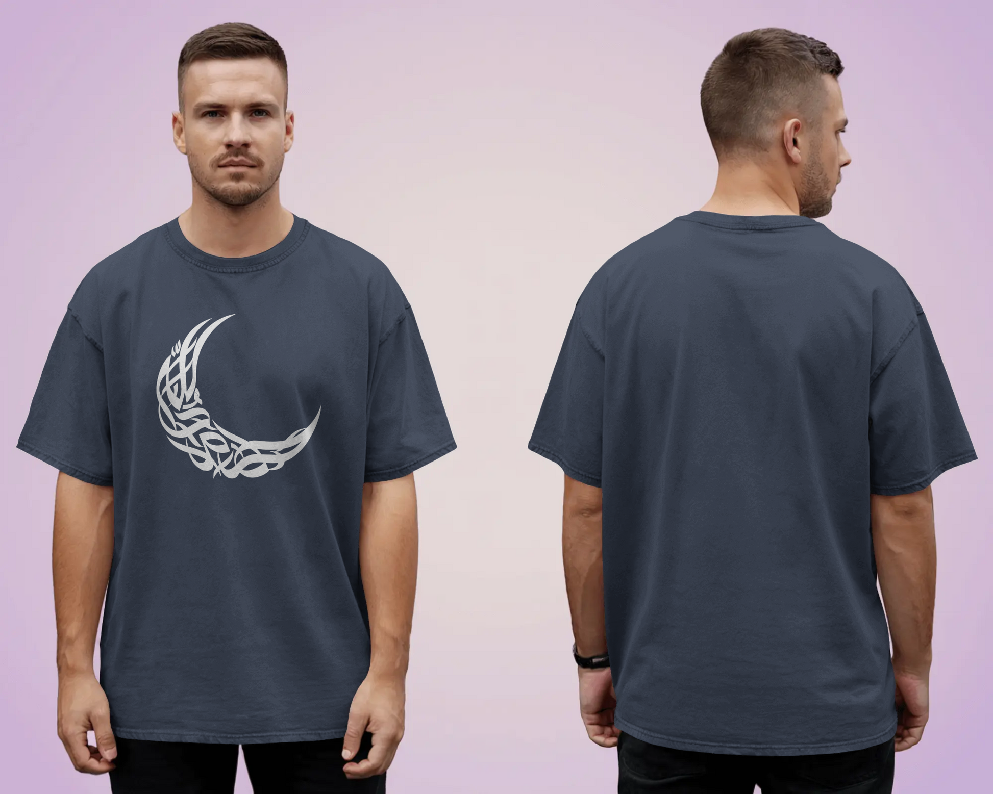 Tshirt - Over Size Fit - Mini _ Al Hilal - The Crescent moon