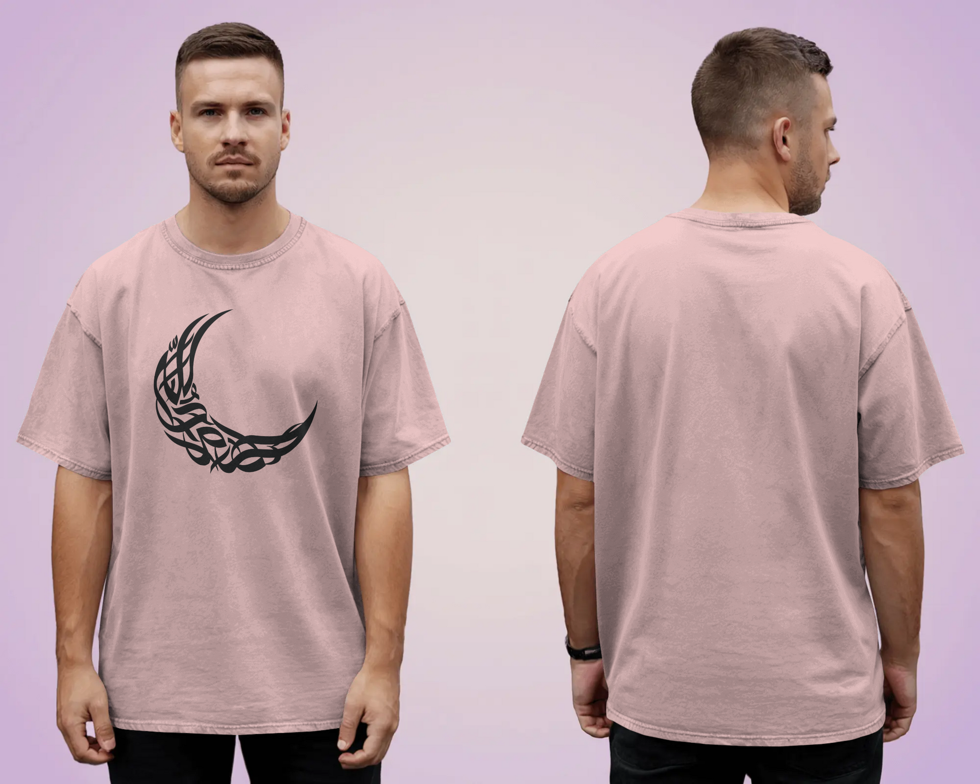 Tshirt - Over Size Fit - Mini _ Al Hilal - The Crescent moon