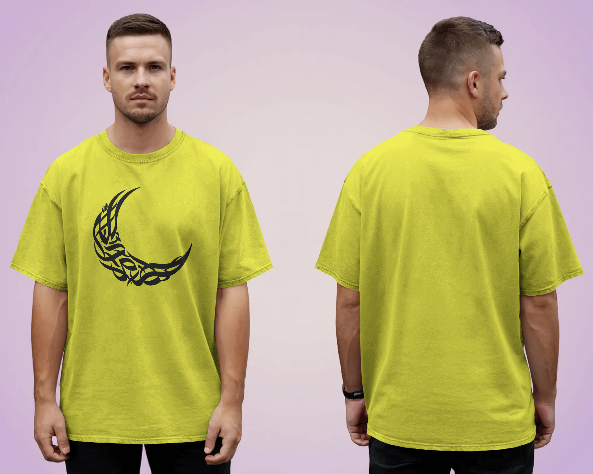 Tshirt - Over Size Fit - Mini _ Al Hilal - The Crescent moon
