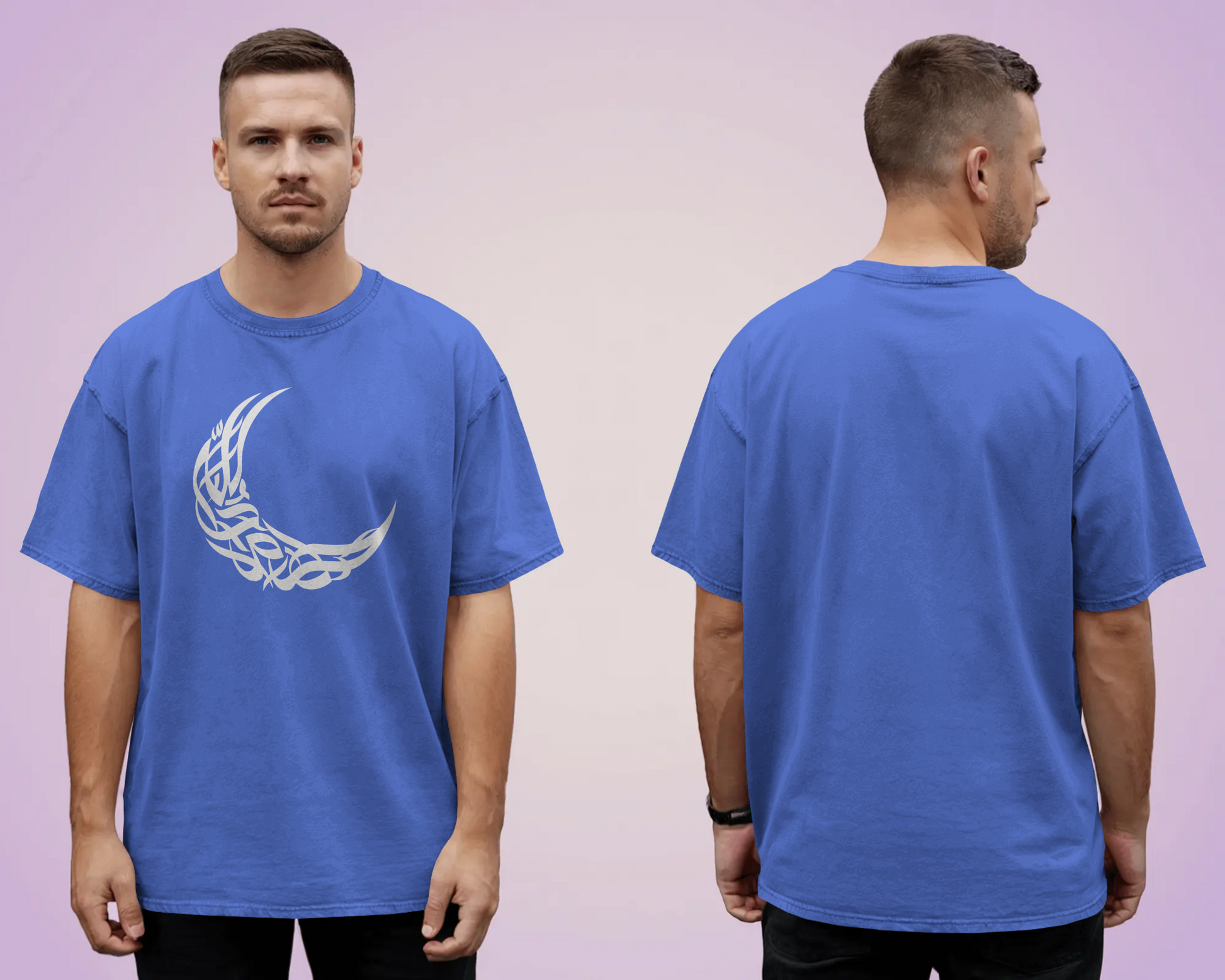 Tshirt - Over Size Fit - Mini _ Al Hilal - The Crescent moon