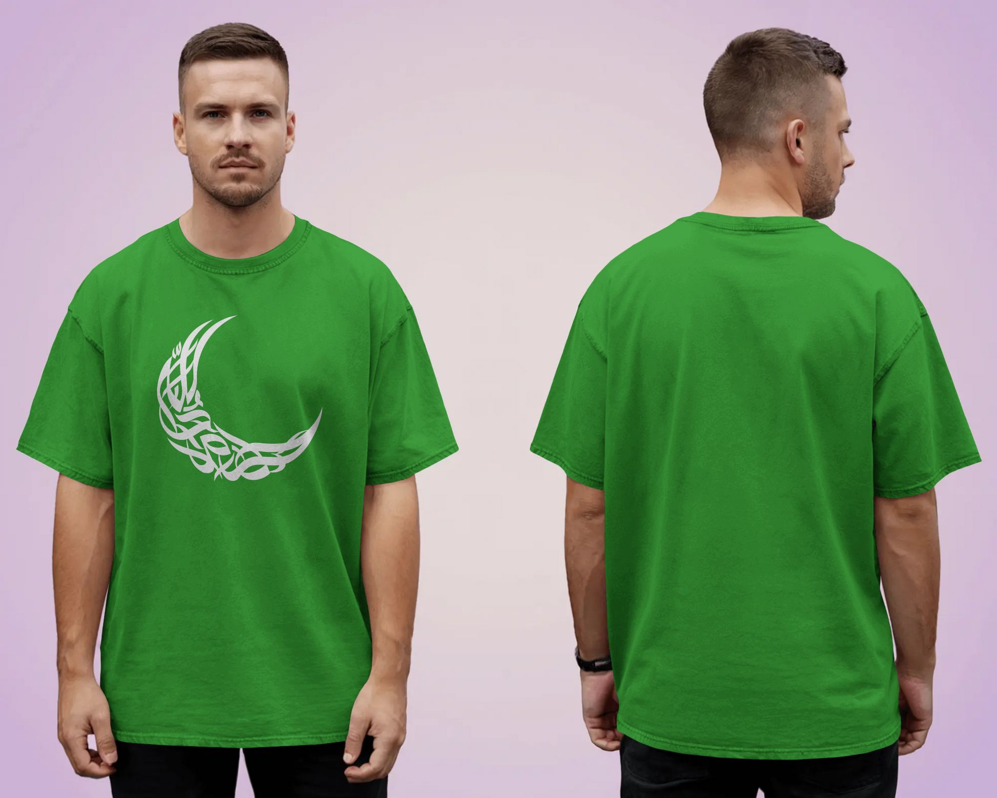 Tshirt - Over Size Fit - Mini _ Al Hilal - The Crescent moon