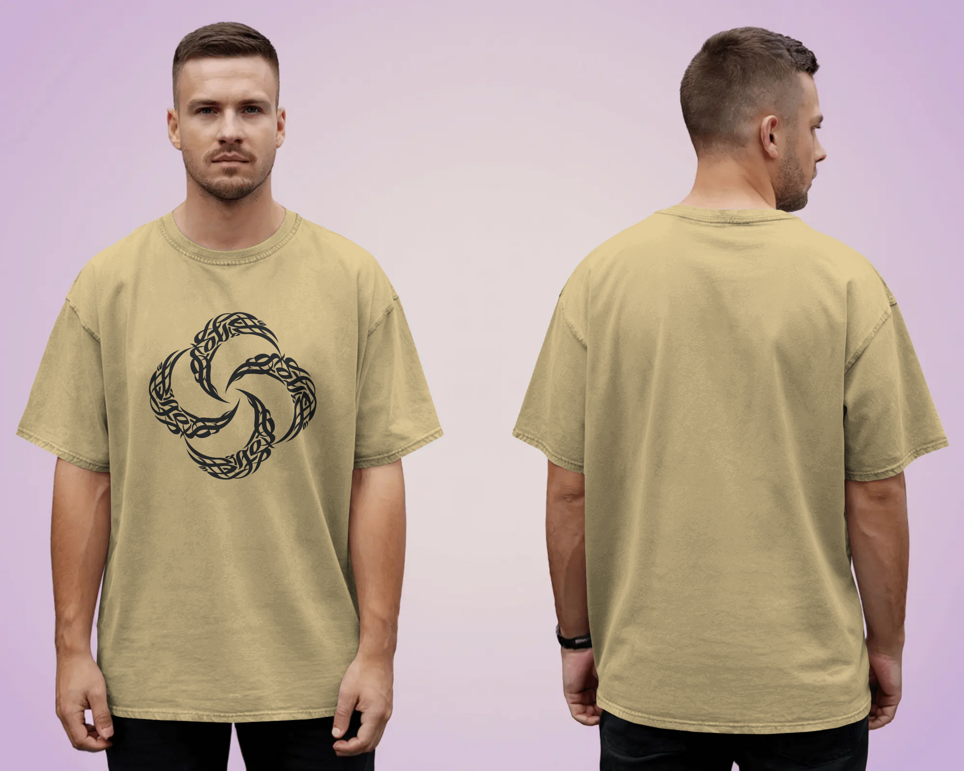 Tshirt - Over Size Fit - Al Hilal - The Crescent moon