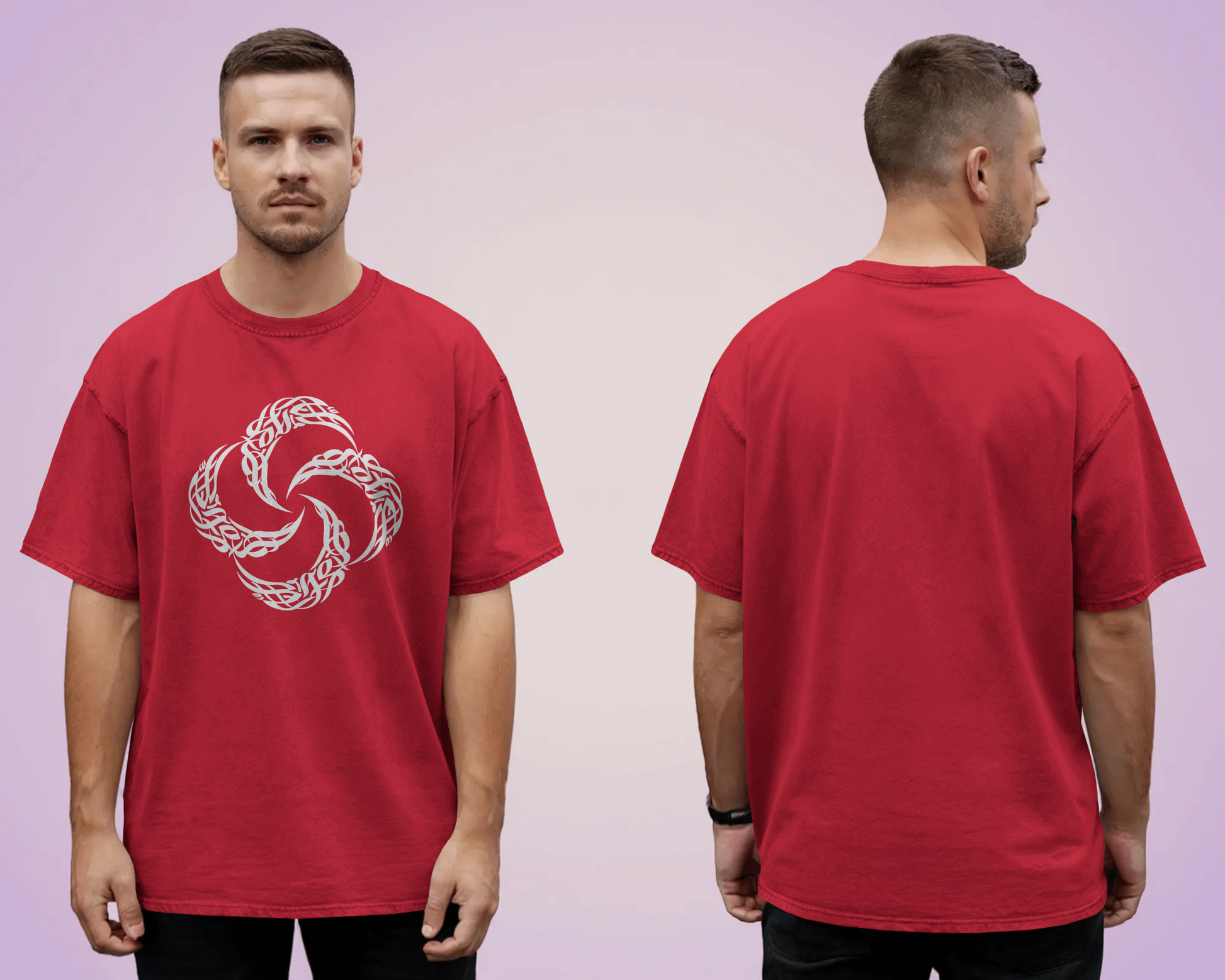 Tshirt - Over Size Fit - Al Hilal - The Crescent moon