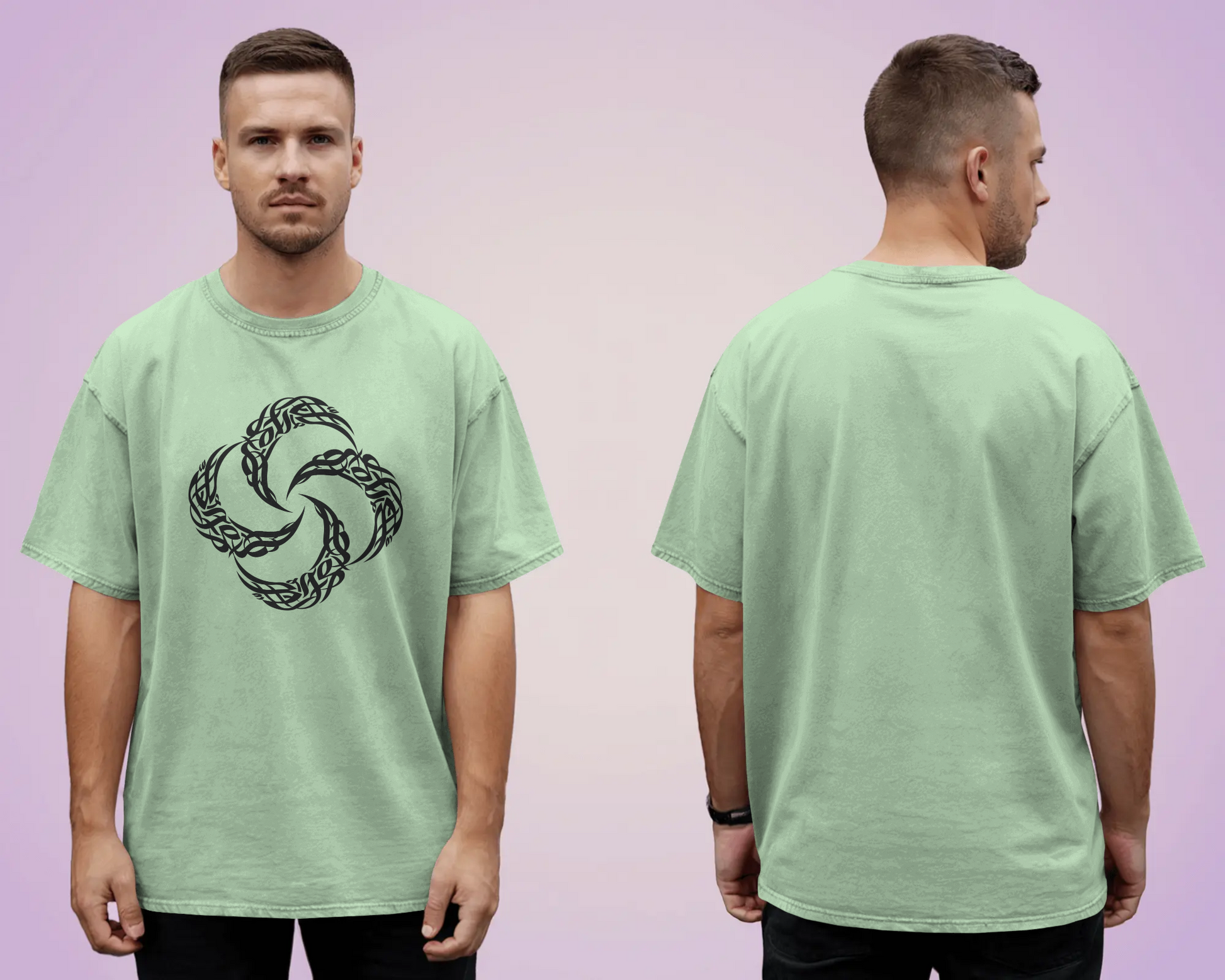 Tshirt - Over Size Fit - Al Hilal - The Crescent moon