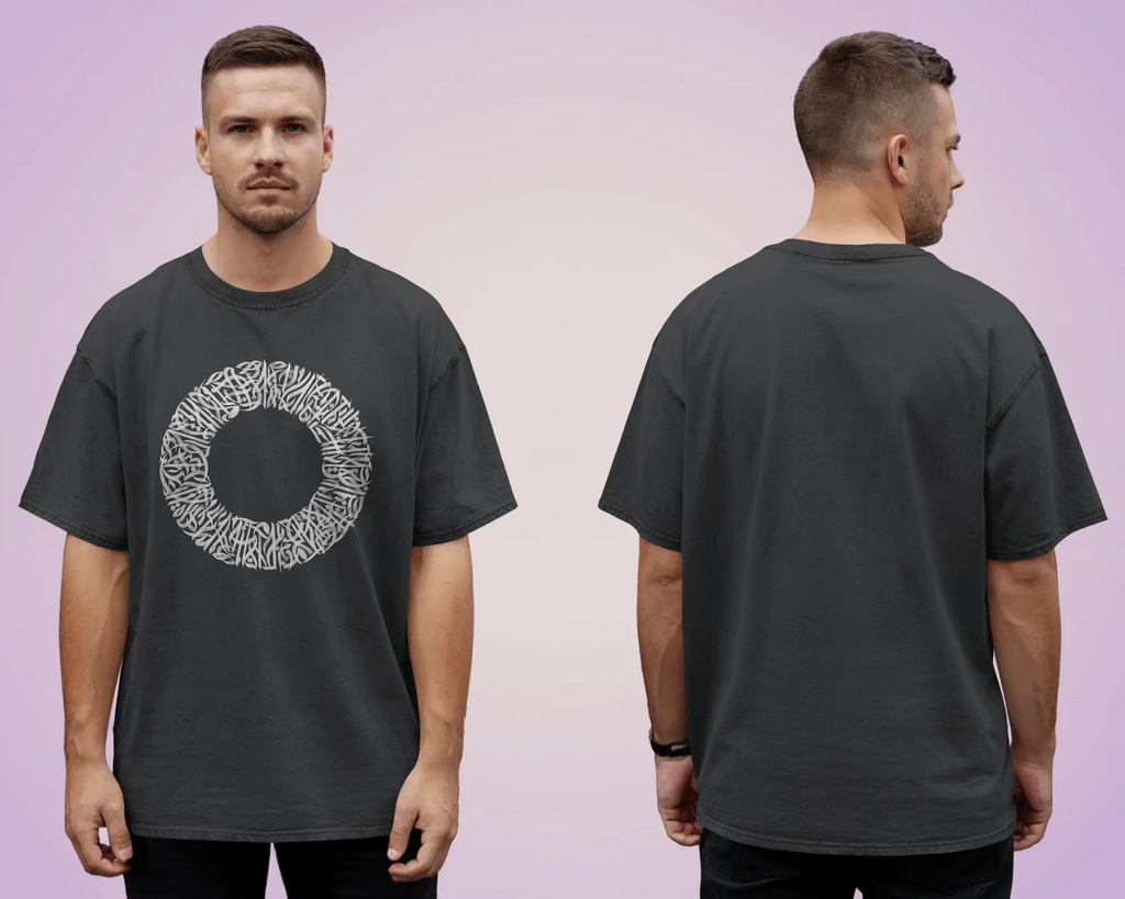 Tshirt - Over Size Fit - Halo of words