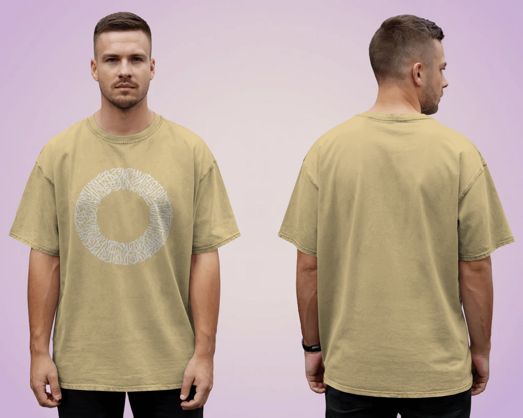 Tshirt - Over Size Fit - Halo of words