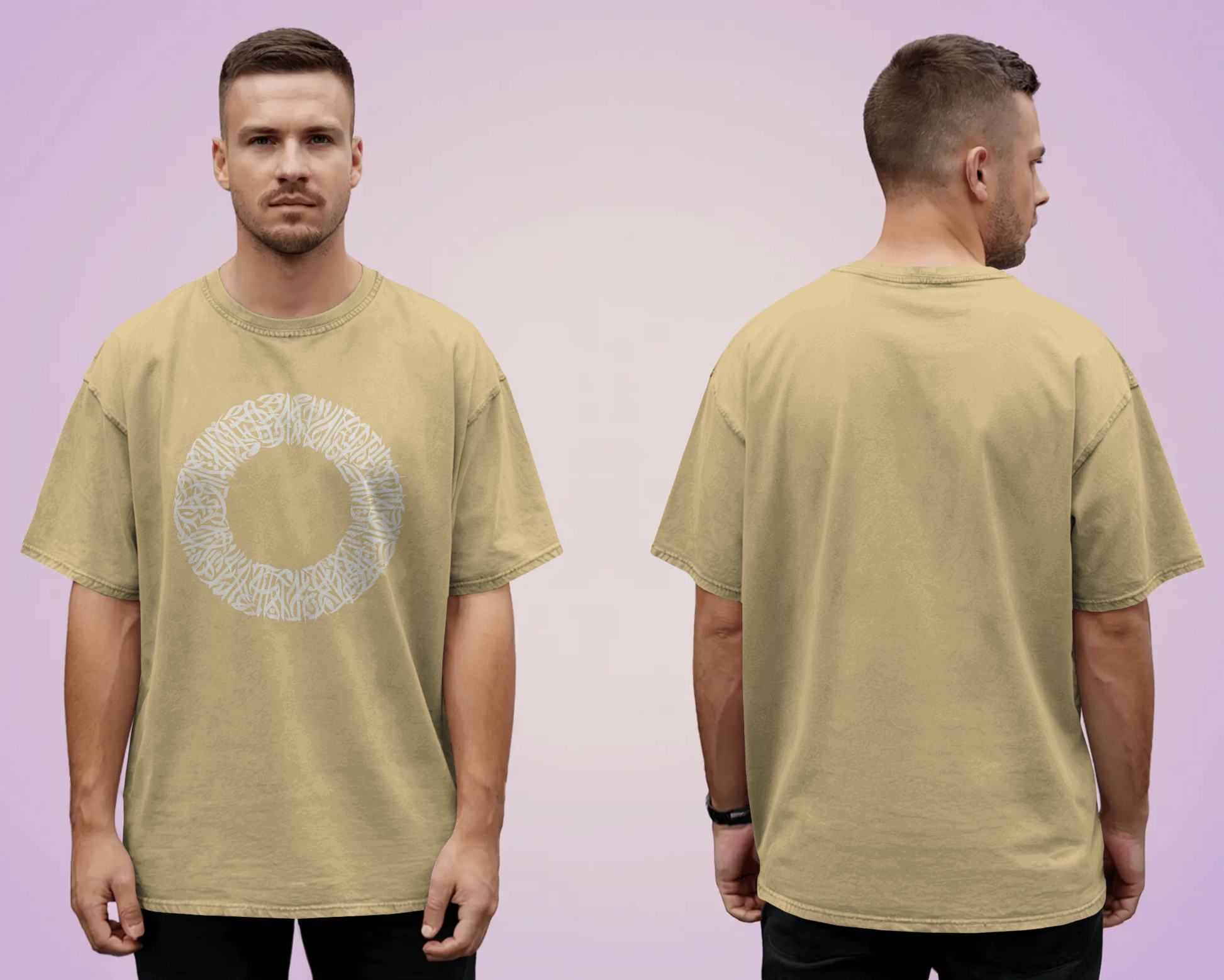 Tshirt - Over Size Fit - Halo of words