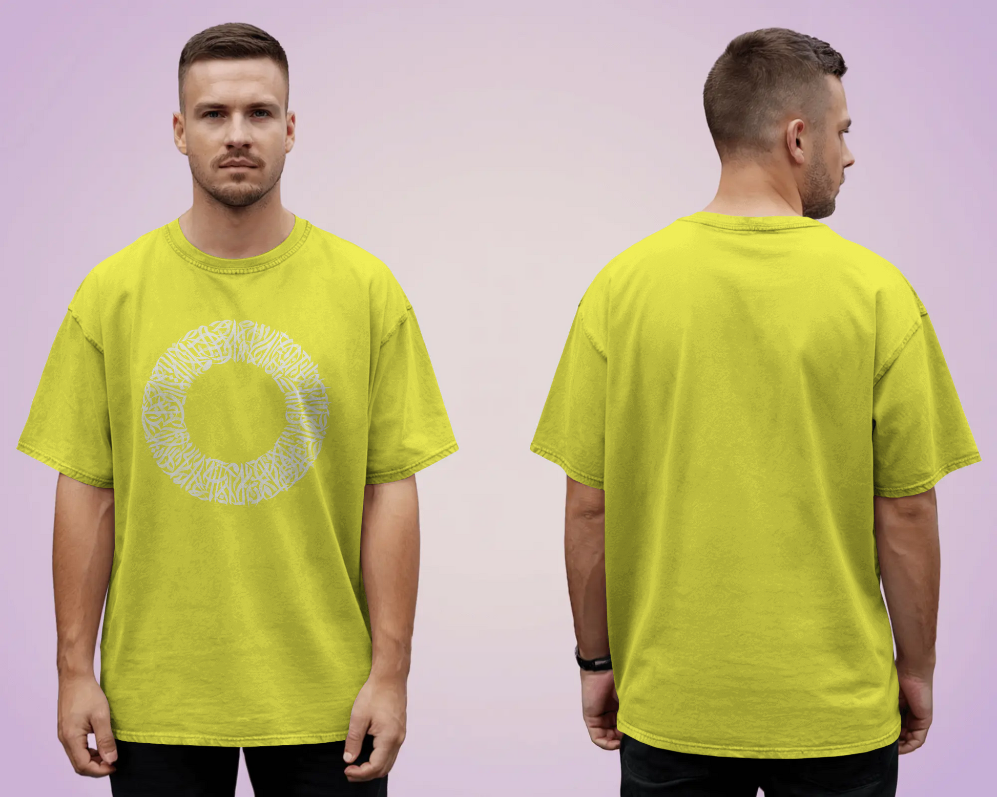 Tshirt - Over Size Fit - Halo of words