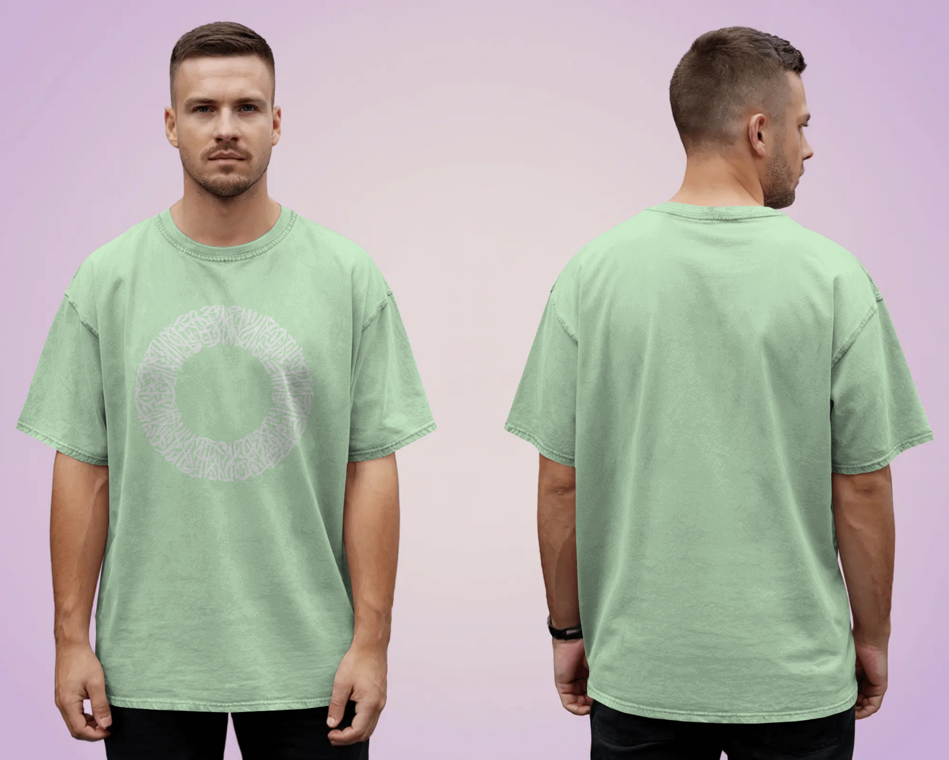 Tshirt - Over Size Fit - Halo of words