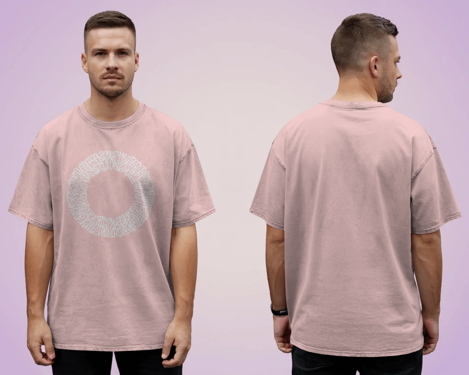 Tshirt - Over Size Fit - Halo of words