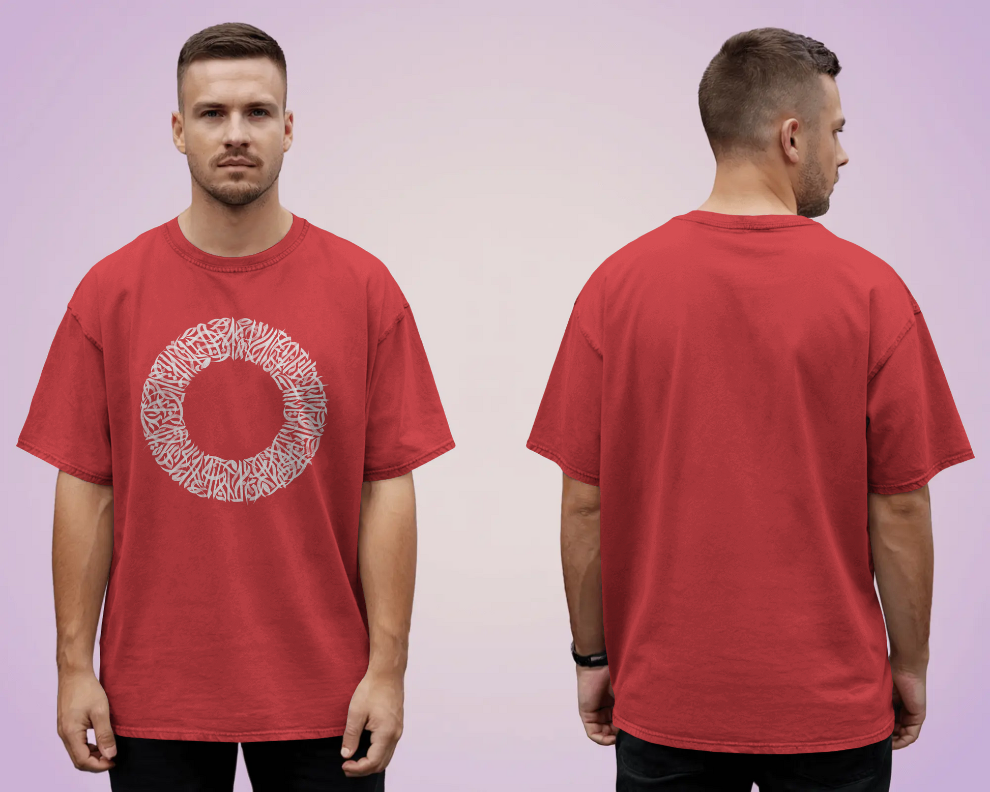 Tshirt - Over Size Fit - Halo of words