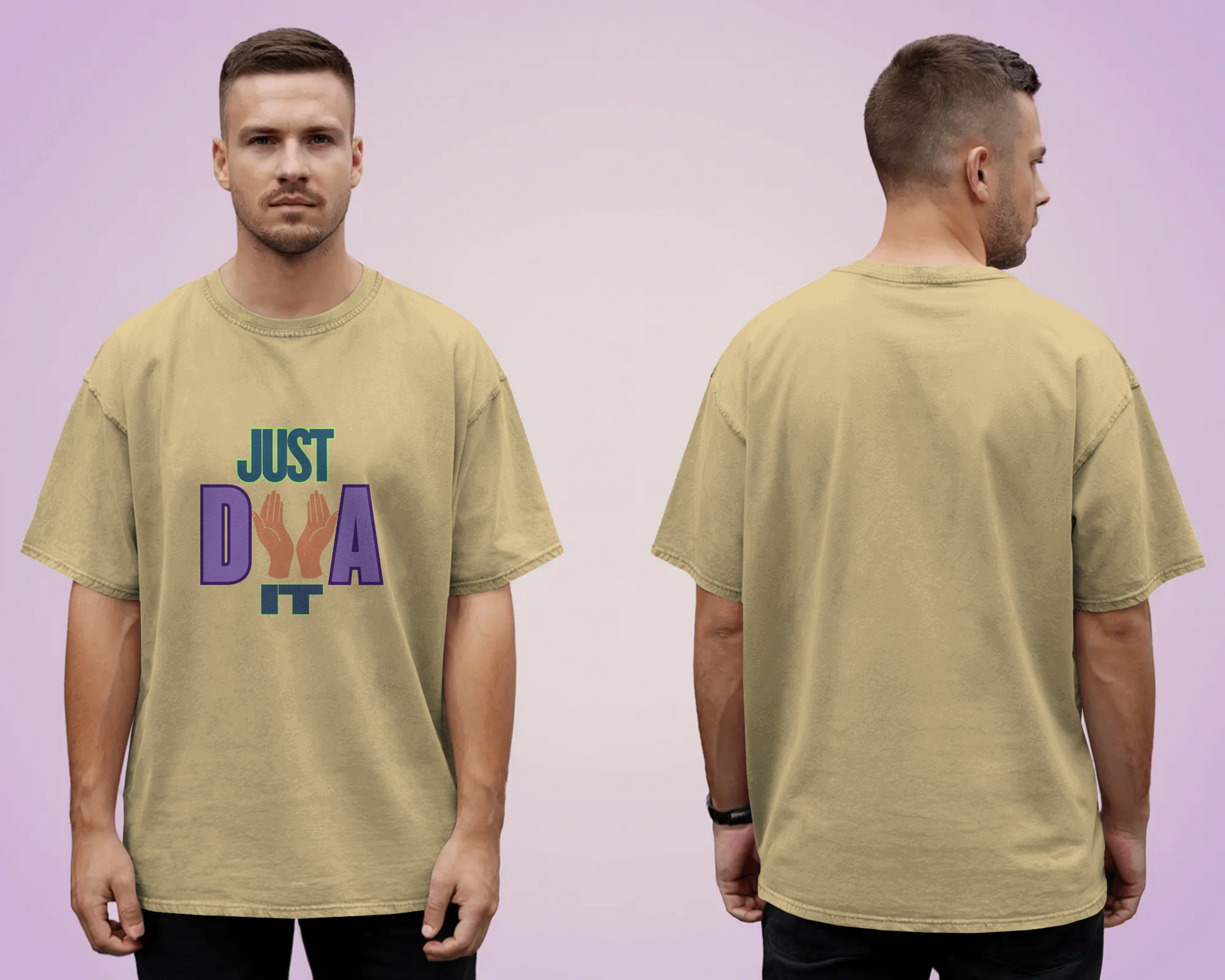Tshirt - Over Size Fit - Just Dua It