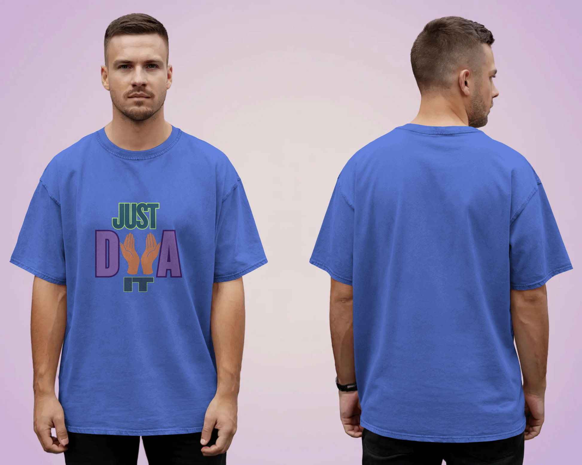 Tshirt - Over Size Fit - Just Dua It