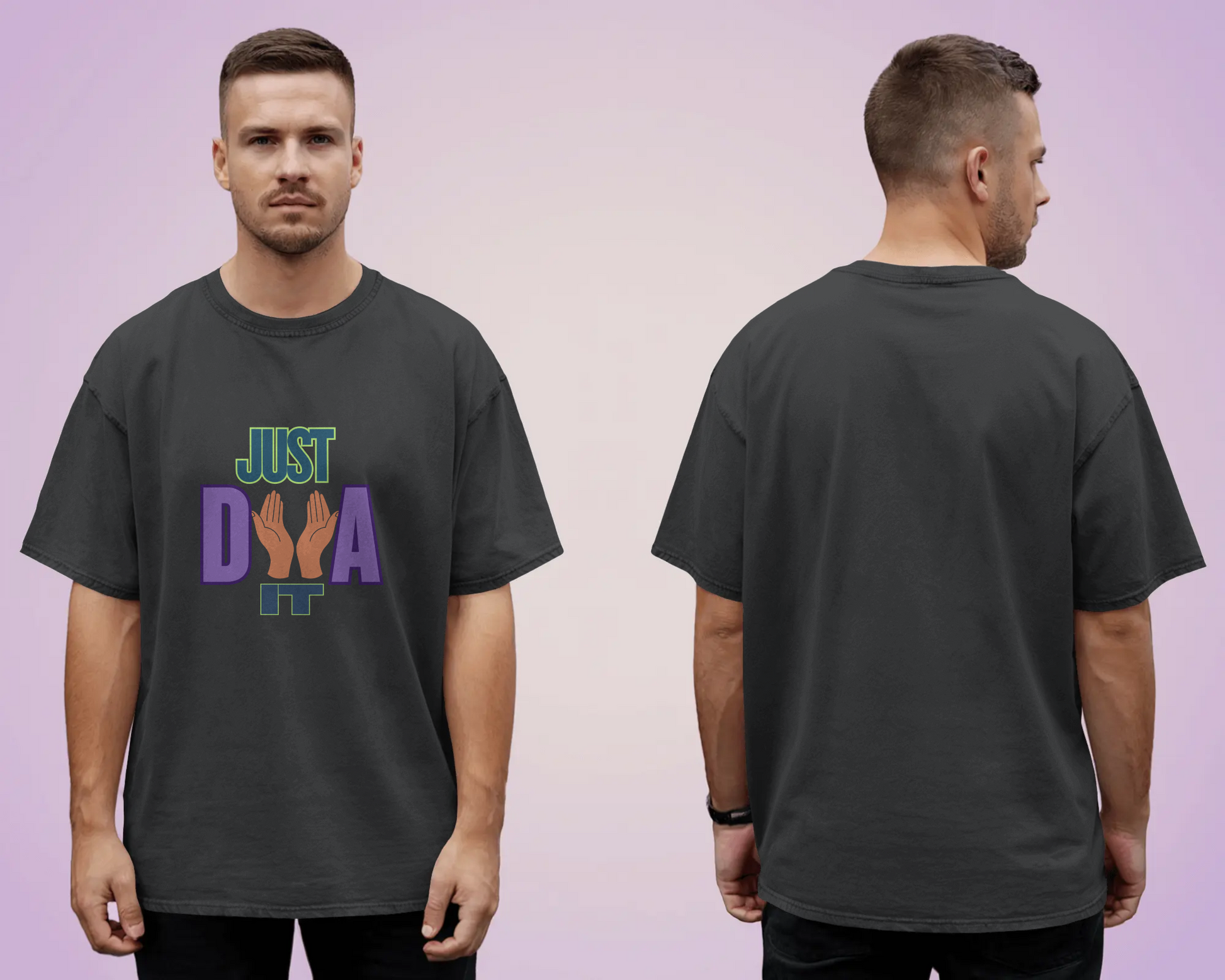 Tshirt - Over Size Fit - Just Dua It