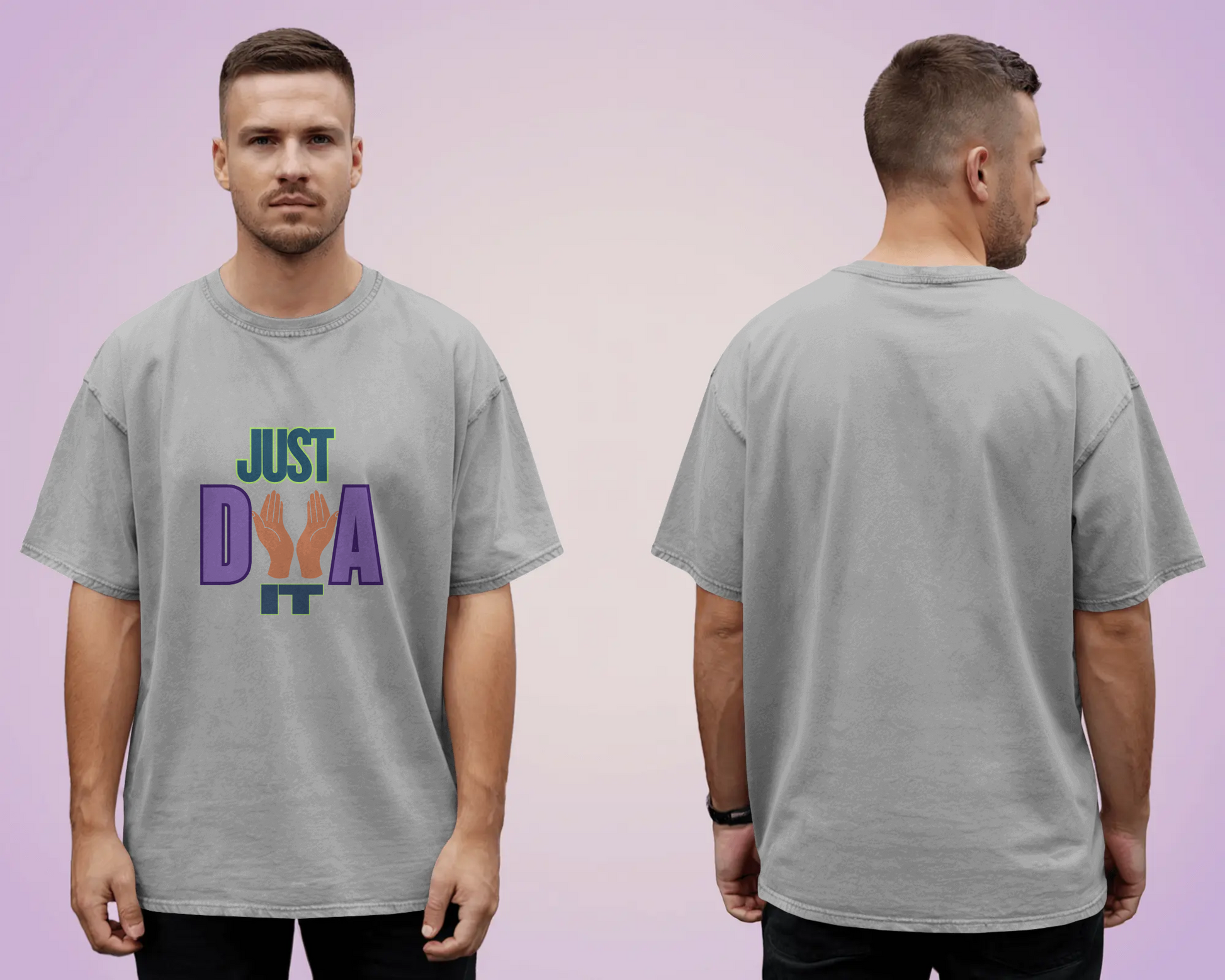 Tshirt - Over Size Fit - Just Dua It