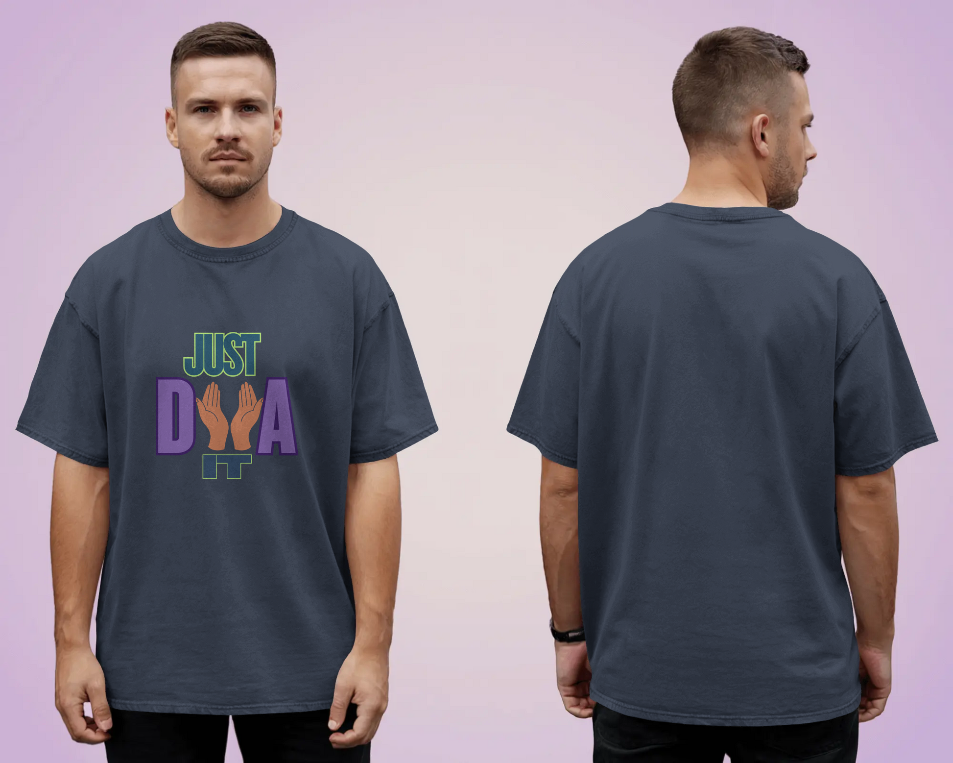 Tshirt - Over Size Fit - Just Dua It
