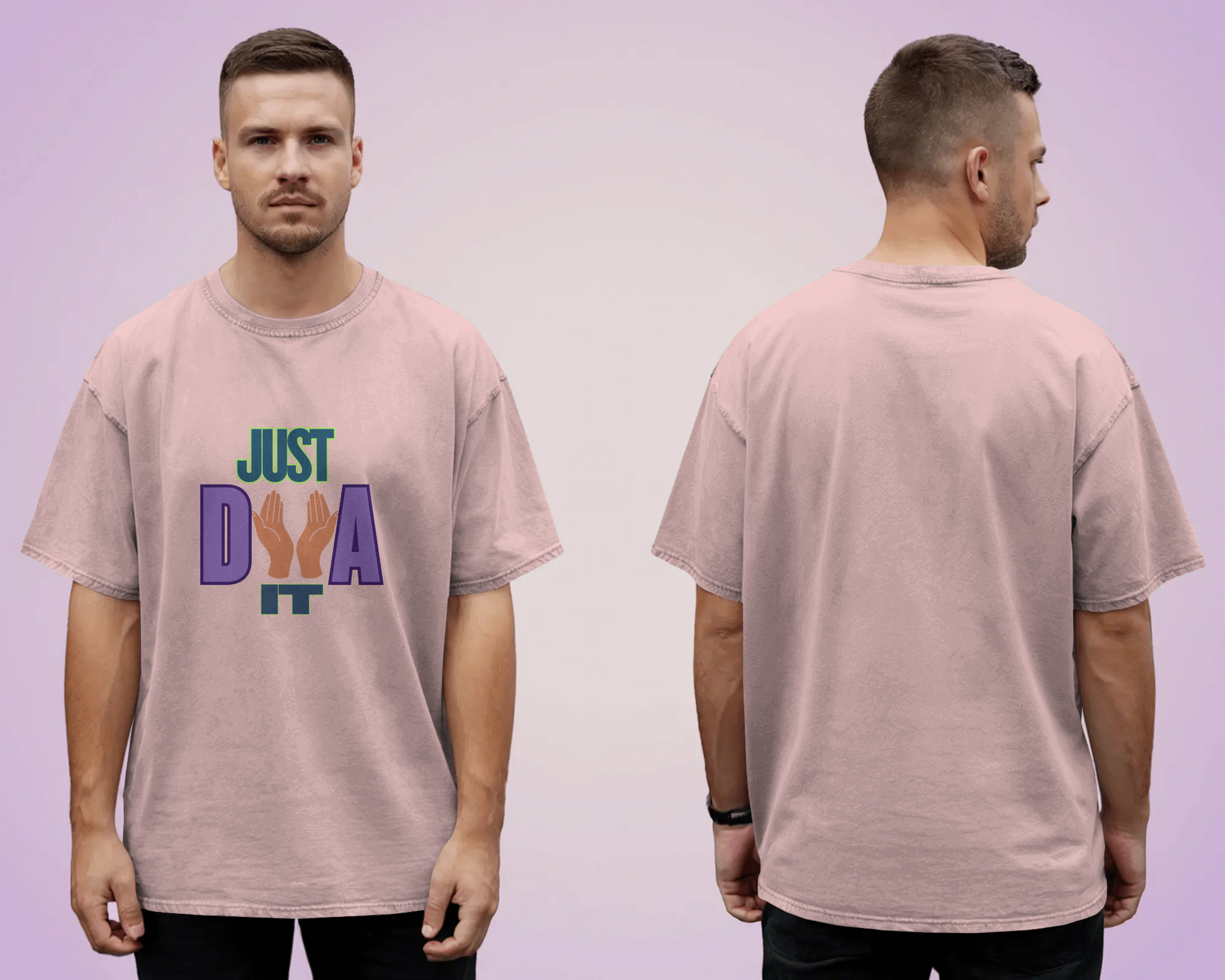 Tshirt - Over Size Fit - Just Dua It