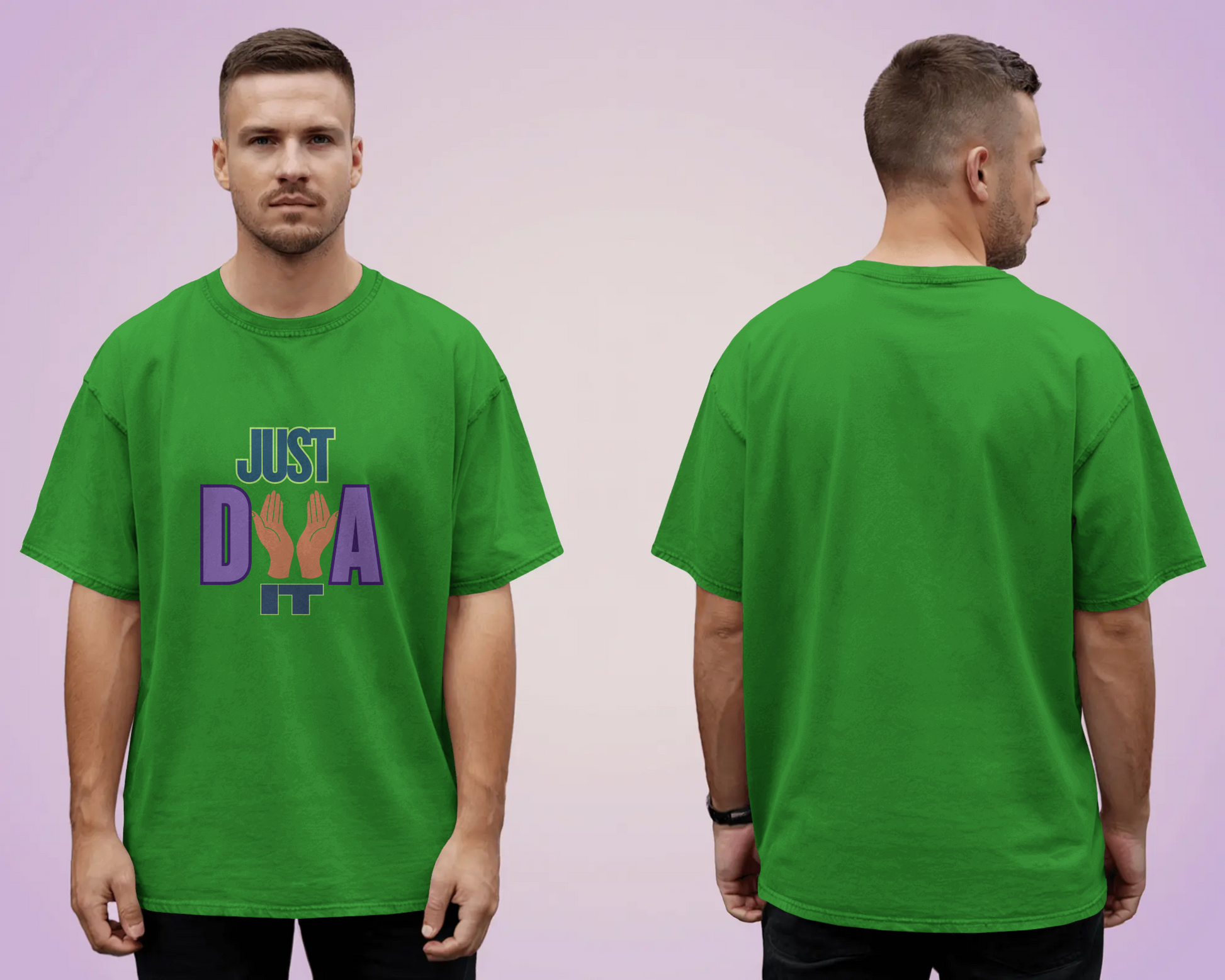 Tshirt - Over Size Fit - Just Dua It