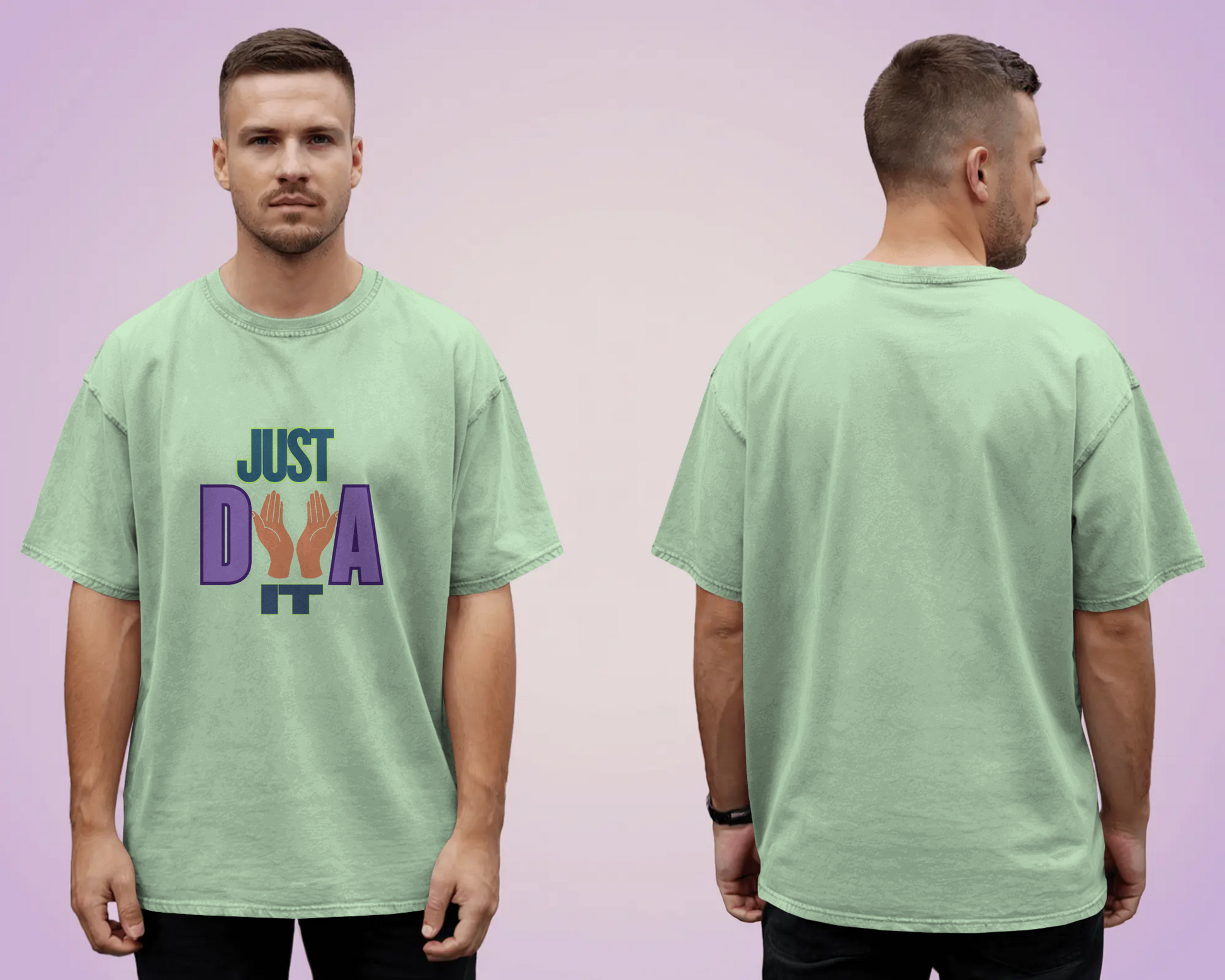 Tshirt - Over Size Fit - Just Dua It