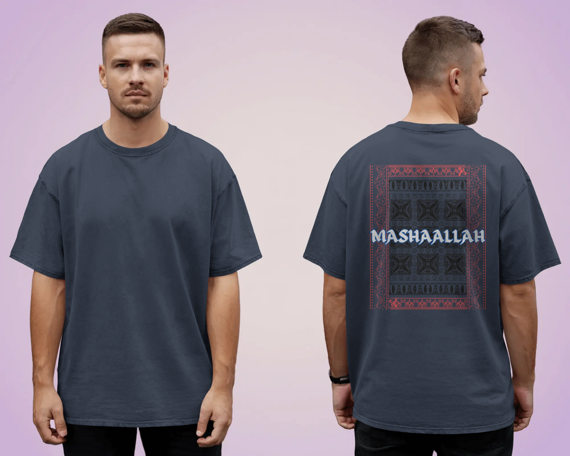 Tshirt - Over Size Fit - Mashaallah Tapestry