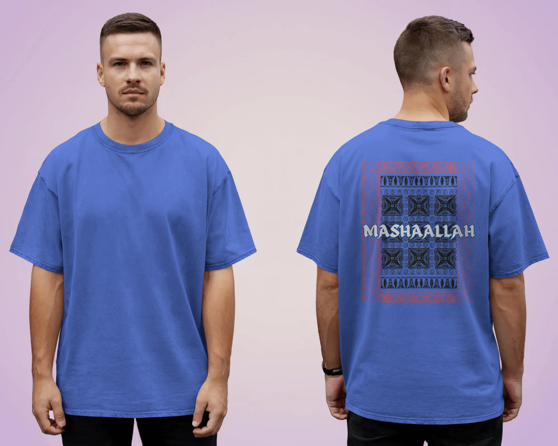 Tshirt - Over Size Fit - Mashaallah Tapestry