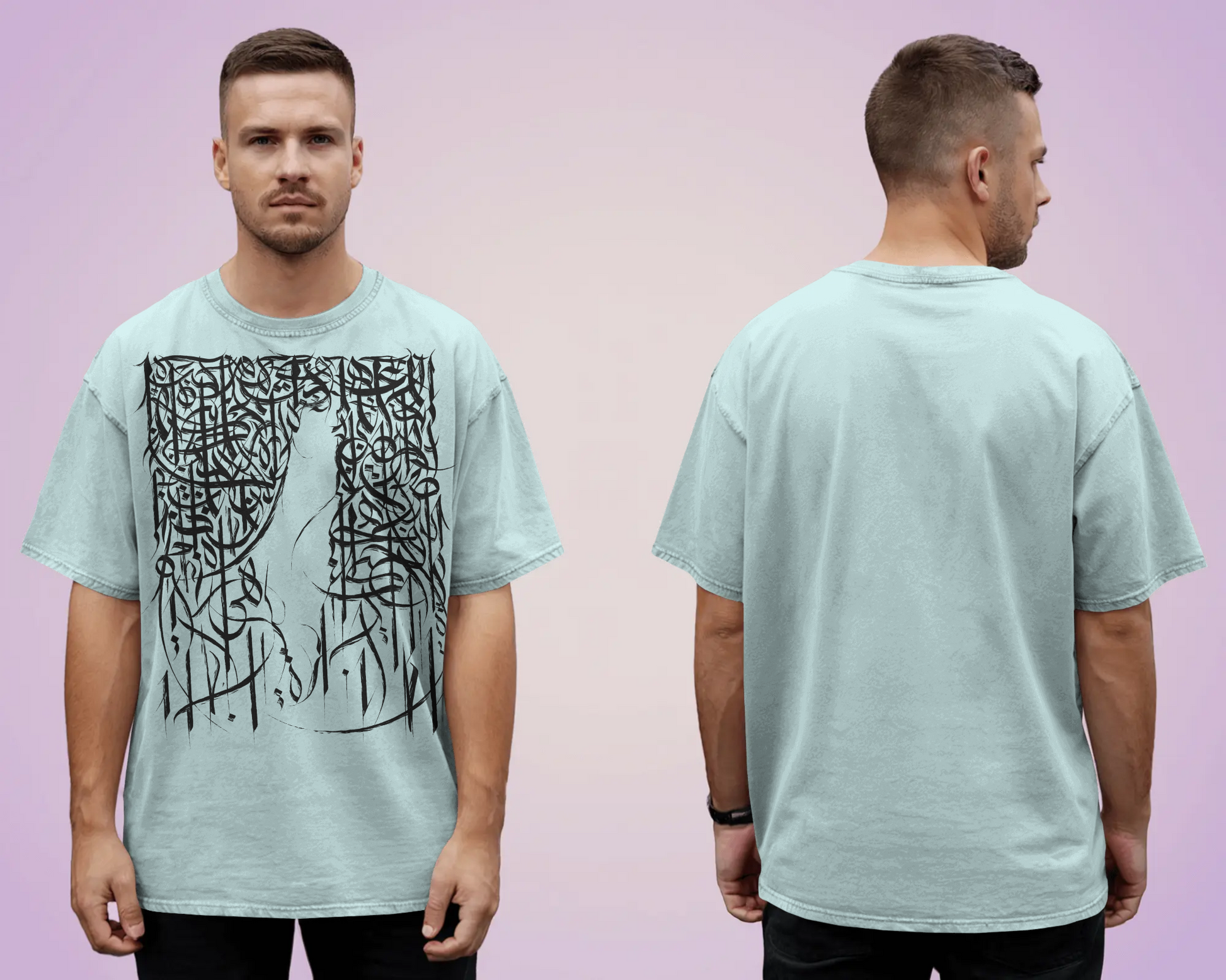 Tshirt - Over Size Fit - Palestine Map