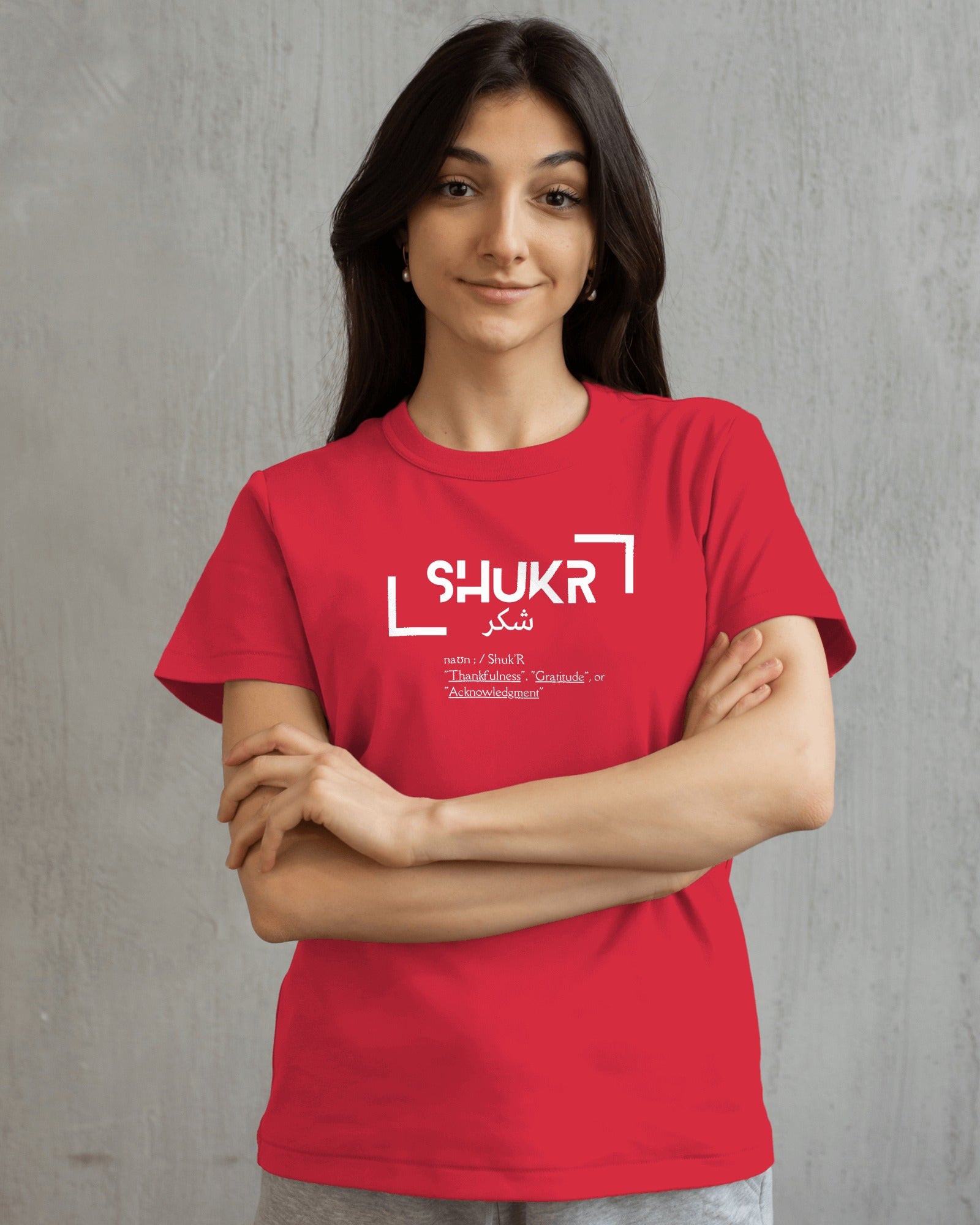 Tshirt - Regular Fit - Shukr _ Gratitude