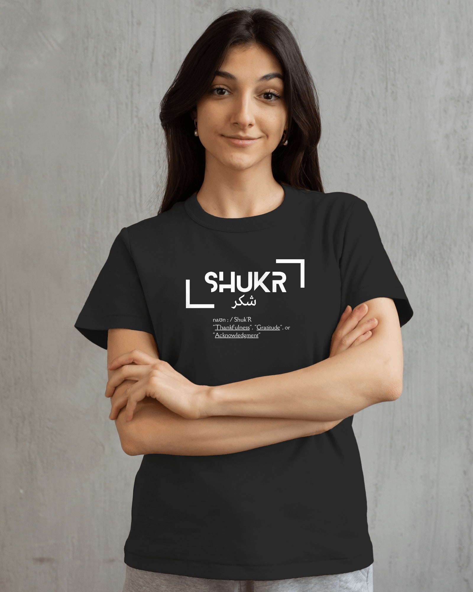 Tshirt - Regular Fit - Shukr _ Gratitude