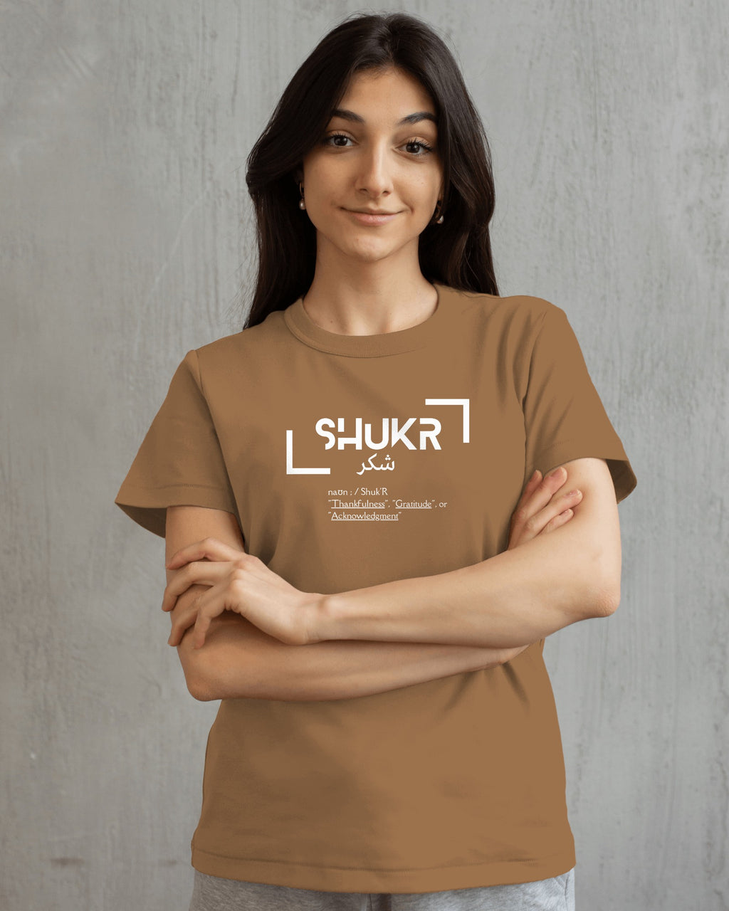 Tshirt - Regular Fit - Shukr _ Gratitude