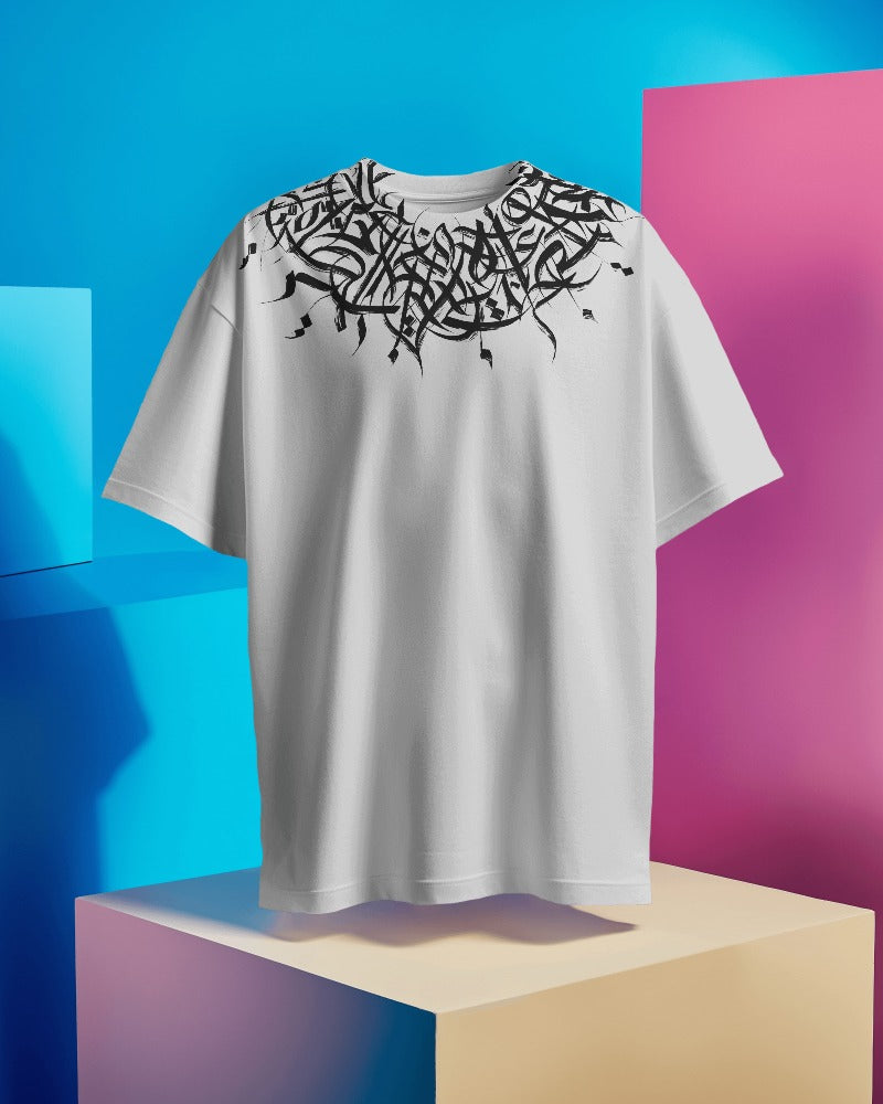 Tshirt - Regular Fit - Guldasta - A neck adorned garment