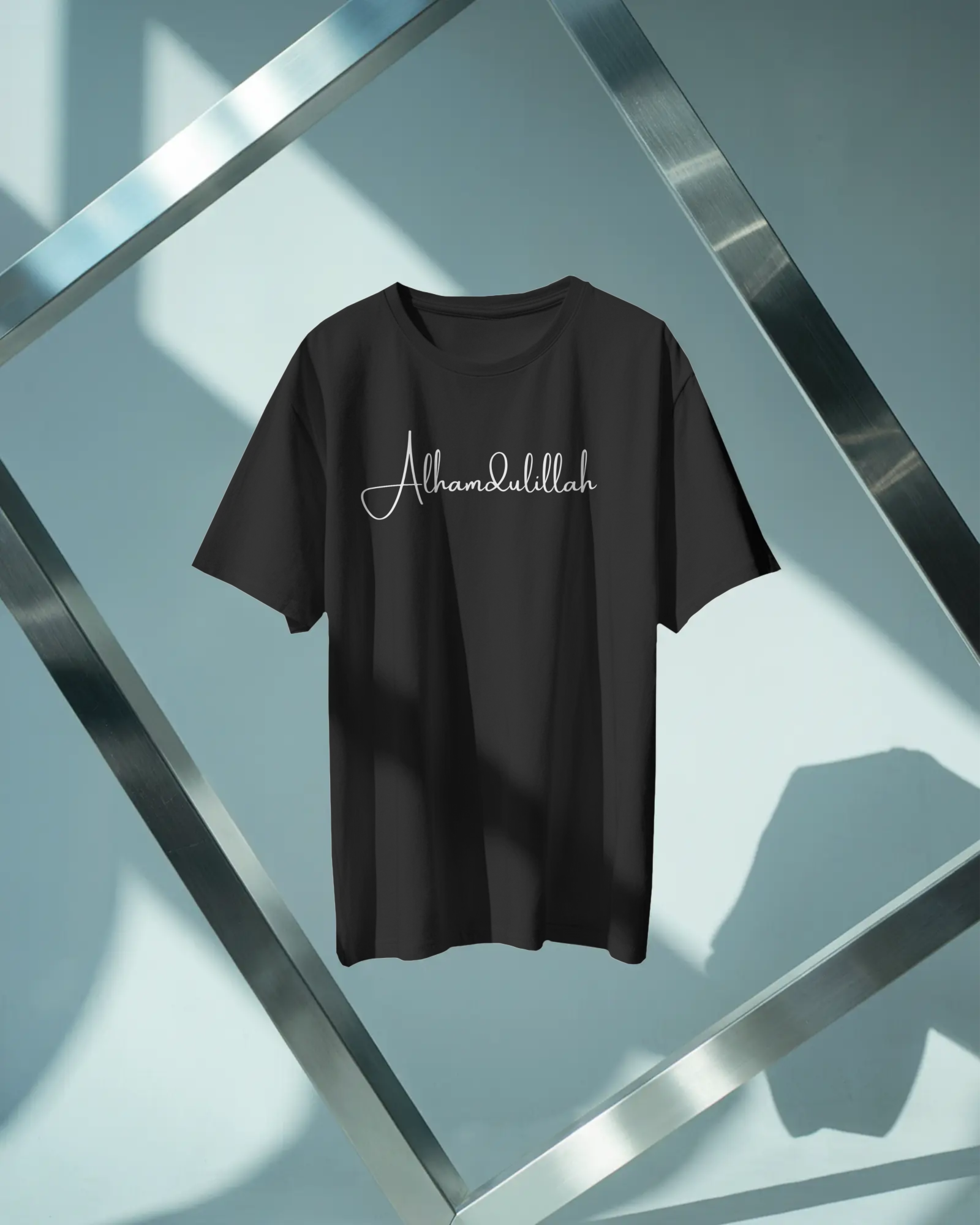 Alhamdulillah Embroidered - Regular Fit - Tshirt