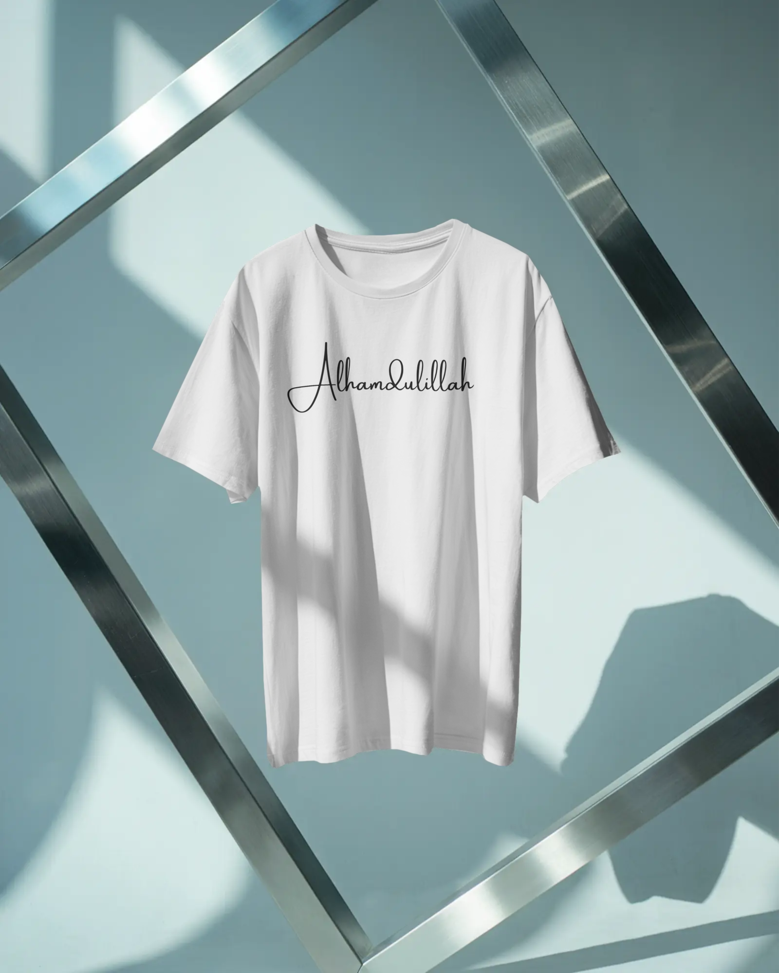Alhamdulillah Embroidered - Regular Fit - Tshirt